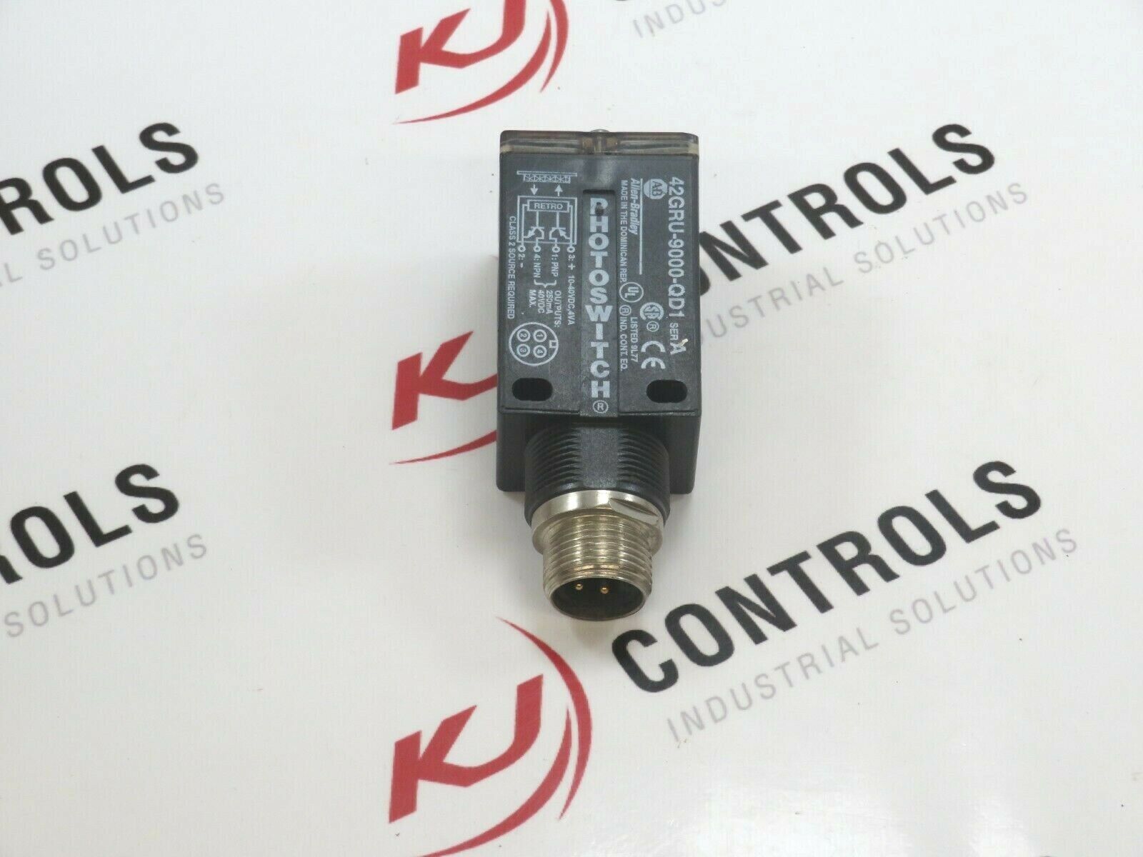 Allen-Bradley 42GRU-9000-QD1 Photoelectric Sensor Retroflective 10-40VDC 30FT