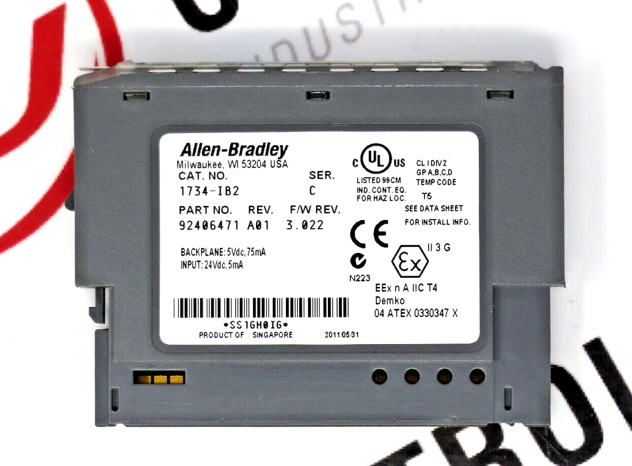 Allen-Bradley 1734-IB2 Point I/O Module With 2-Sink Inputs