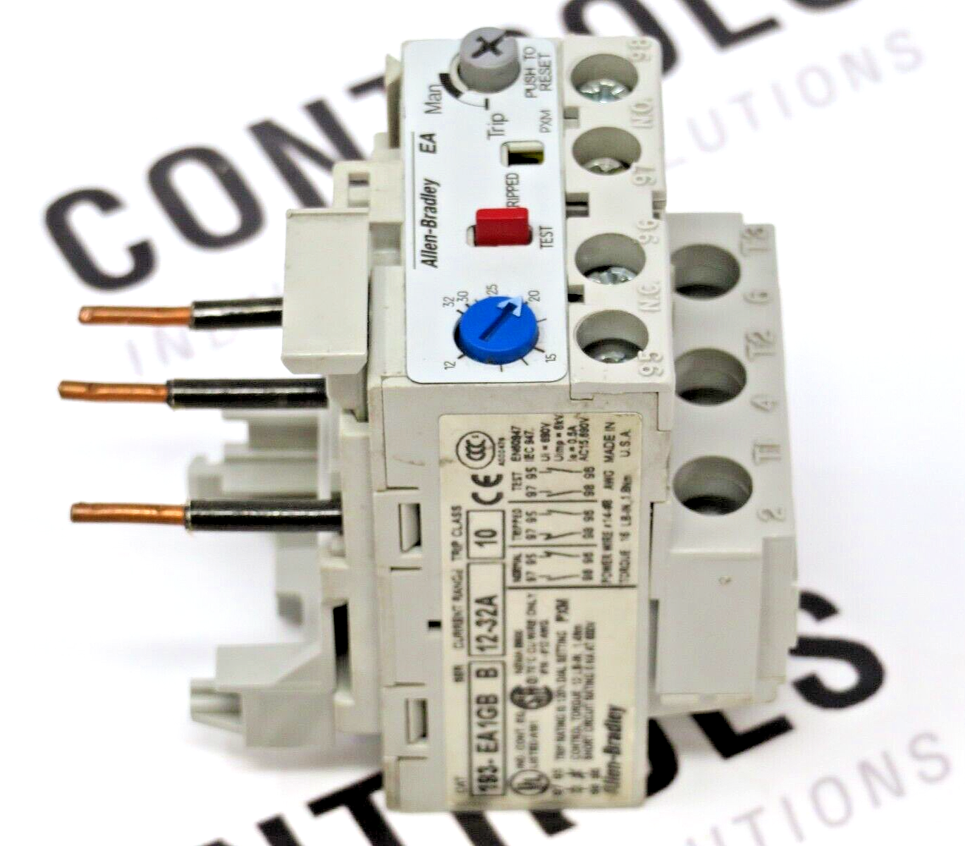 Allen-Bradley 193-EA1GB Solid-State Motor Protection Overload Relay 12-32 AMP