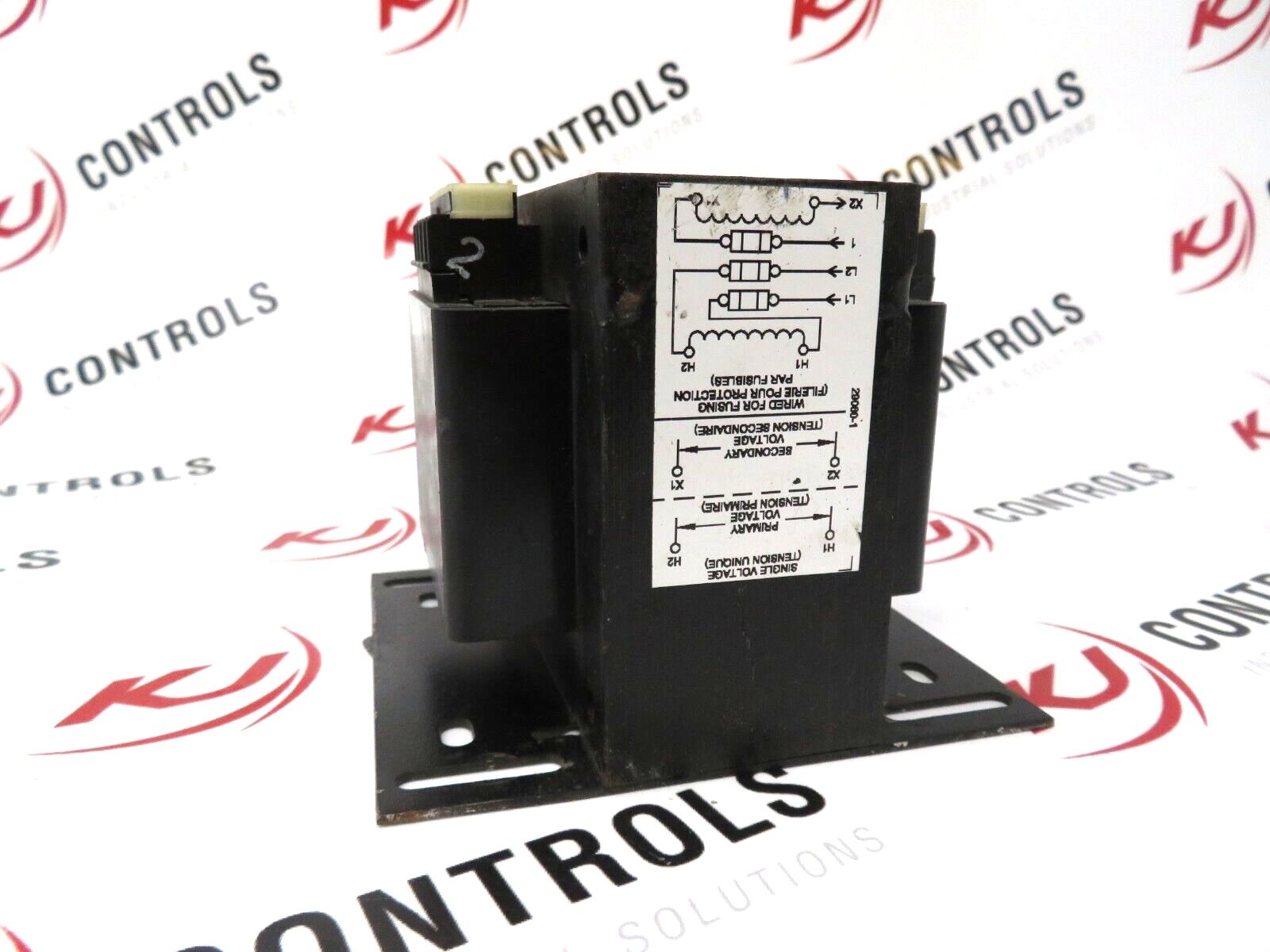 Allen Bradley 1497-E-HXDX-0-N Transformer 250VA 208V-60Hz 120V-60Hz 0 PRI 0 Sec