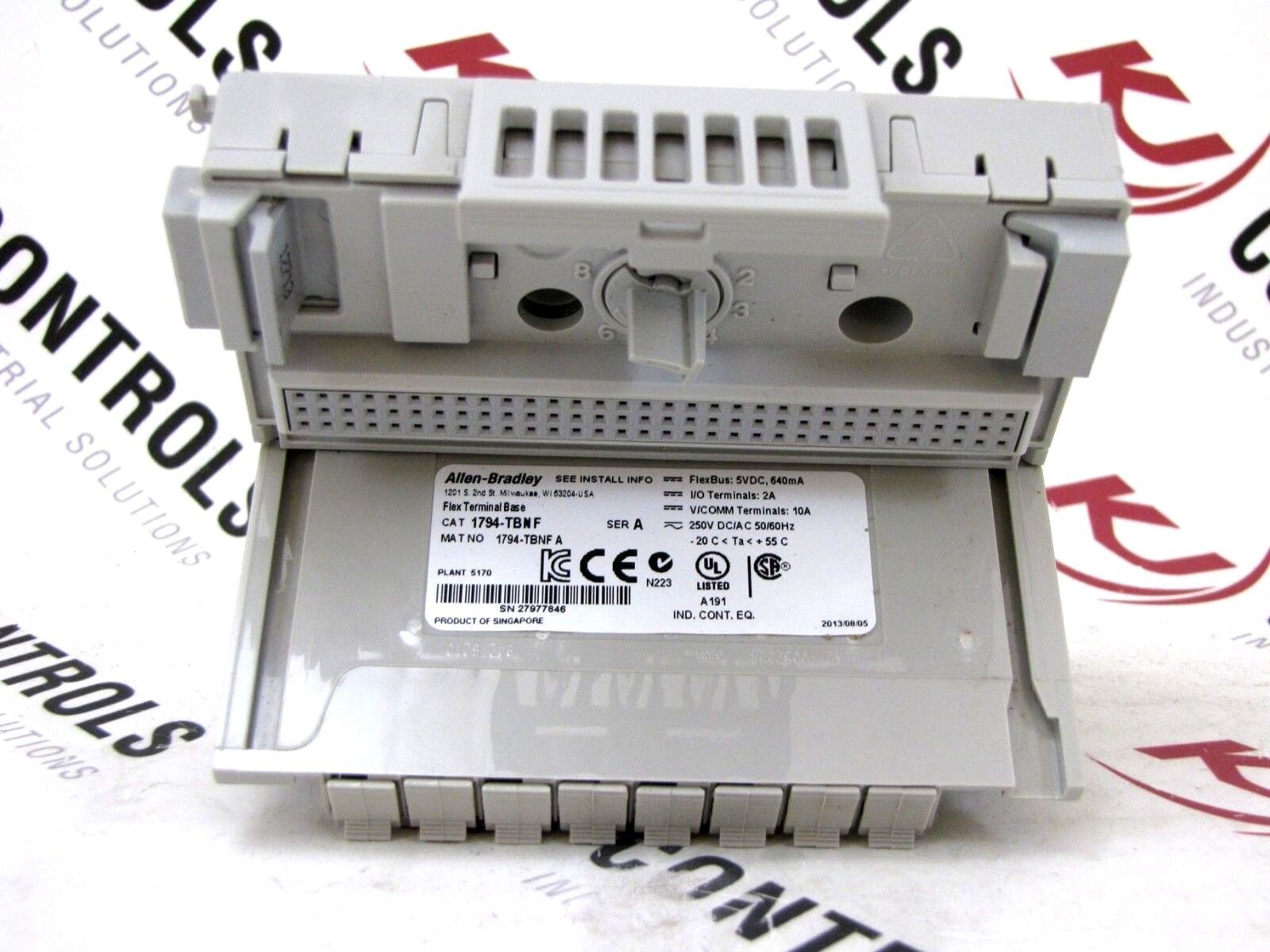 Allen-Bradley 1794-TBNF Flex I/O Terminal Base 16-Point 10A 250VAC/DC