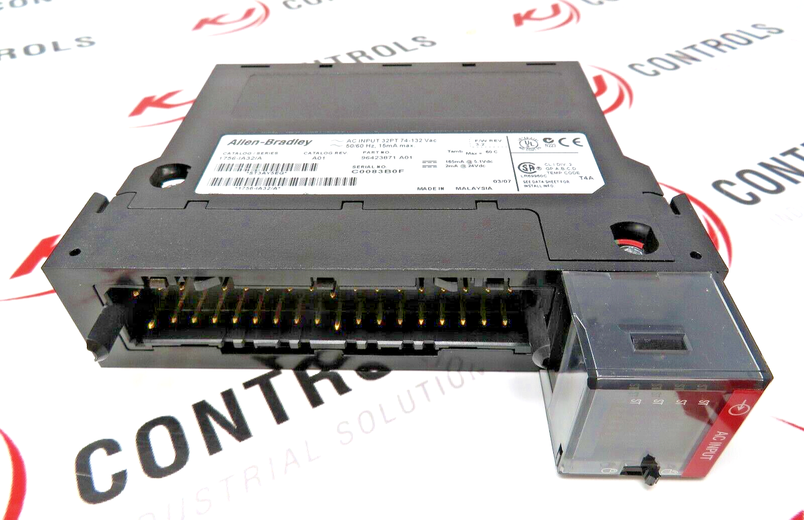 Allen-Bradley 1756-IA32 ControlLogix 32-Discrete Input Channels 120V AC Module