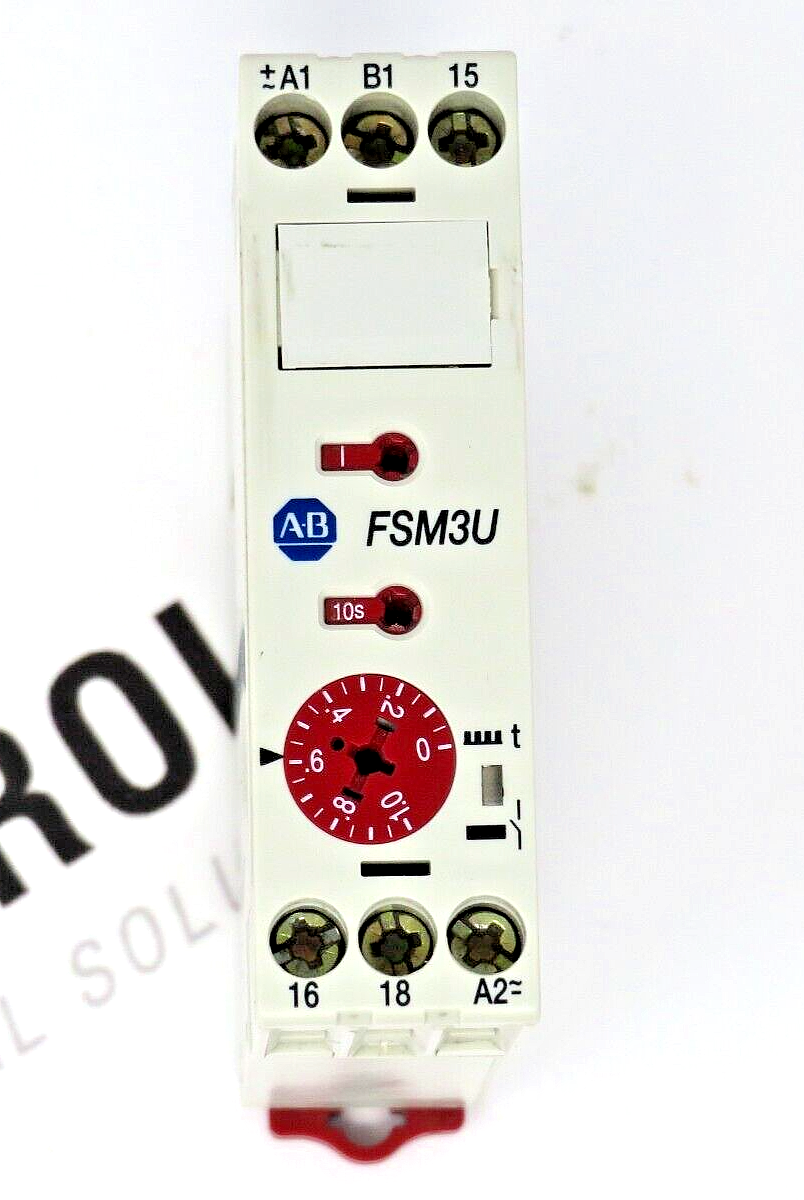 Allen-Bradley 700-FSM3UU23 High Performance Timing Relay 0.05 SEC - 60 HRS. SPDT