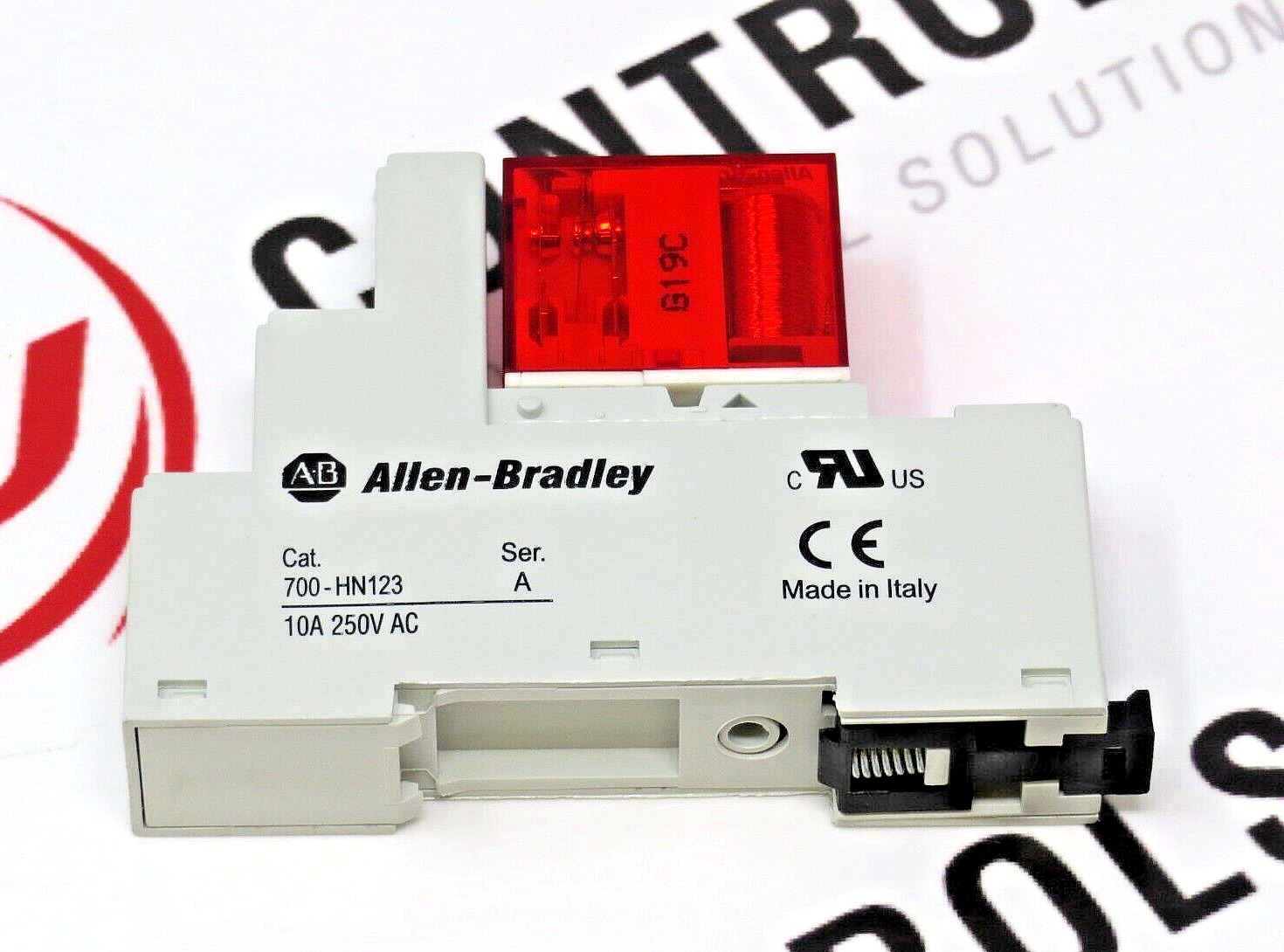 Allen-Bradley 700-HPS2Z24 Safety Relay 24DC With Base 700-HN123 10A 250VAC