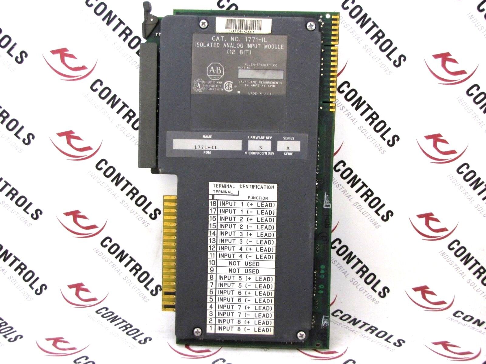 Allen-Bradley 1771-IL Analog Input Module 8-Point 10 VDC Input