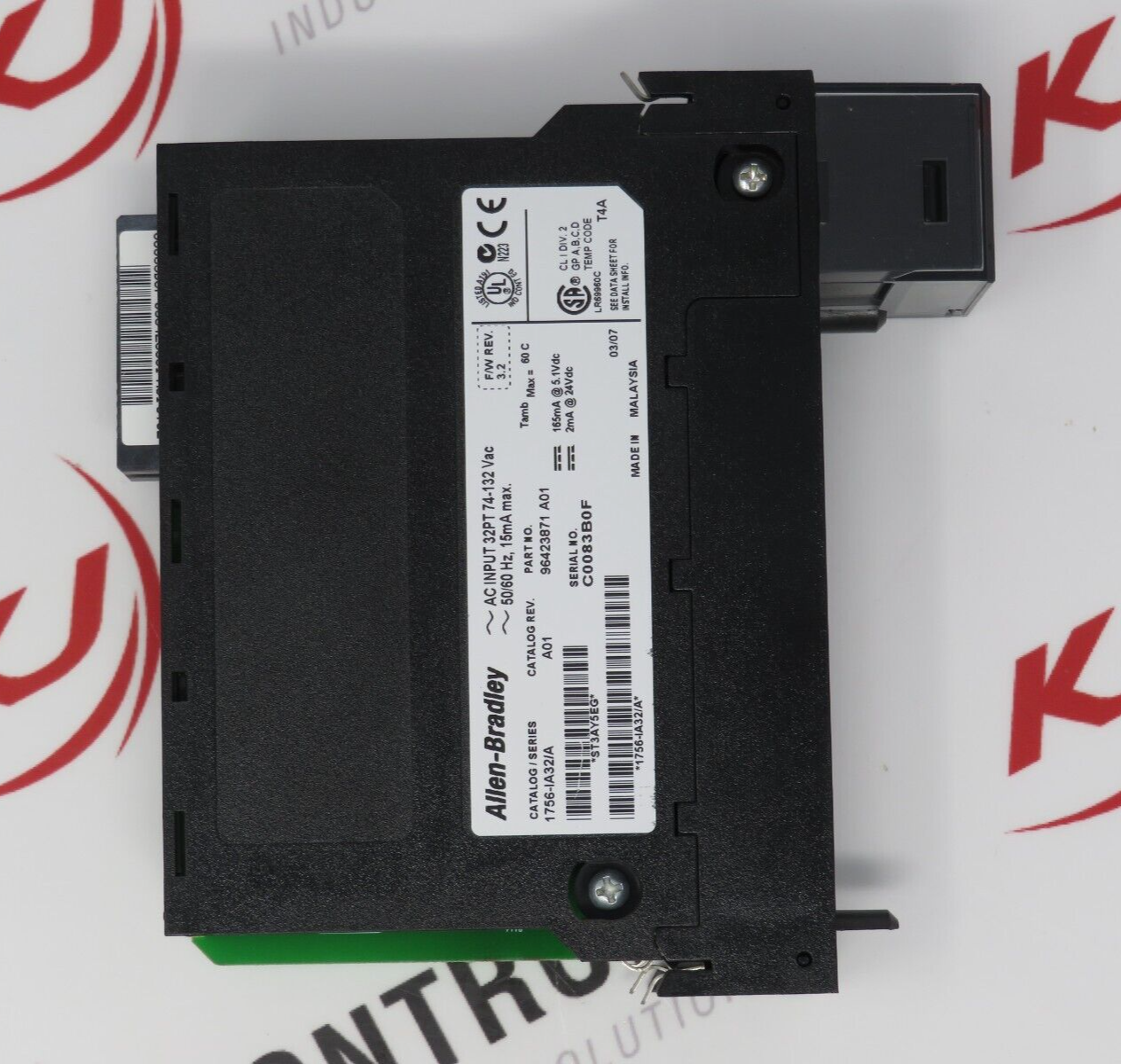 Allen-Bradley 1756-IA32 ControlLogix 32-Discrete Input Channels 120V AC Module