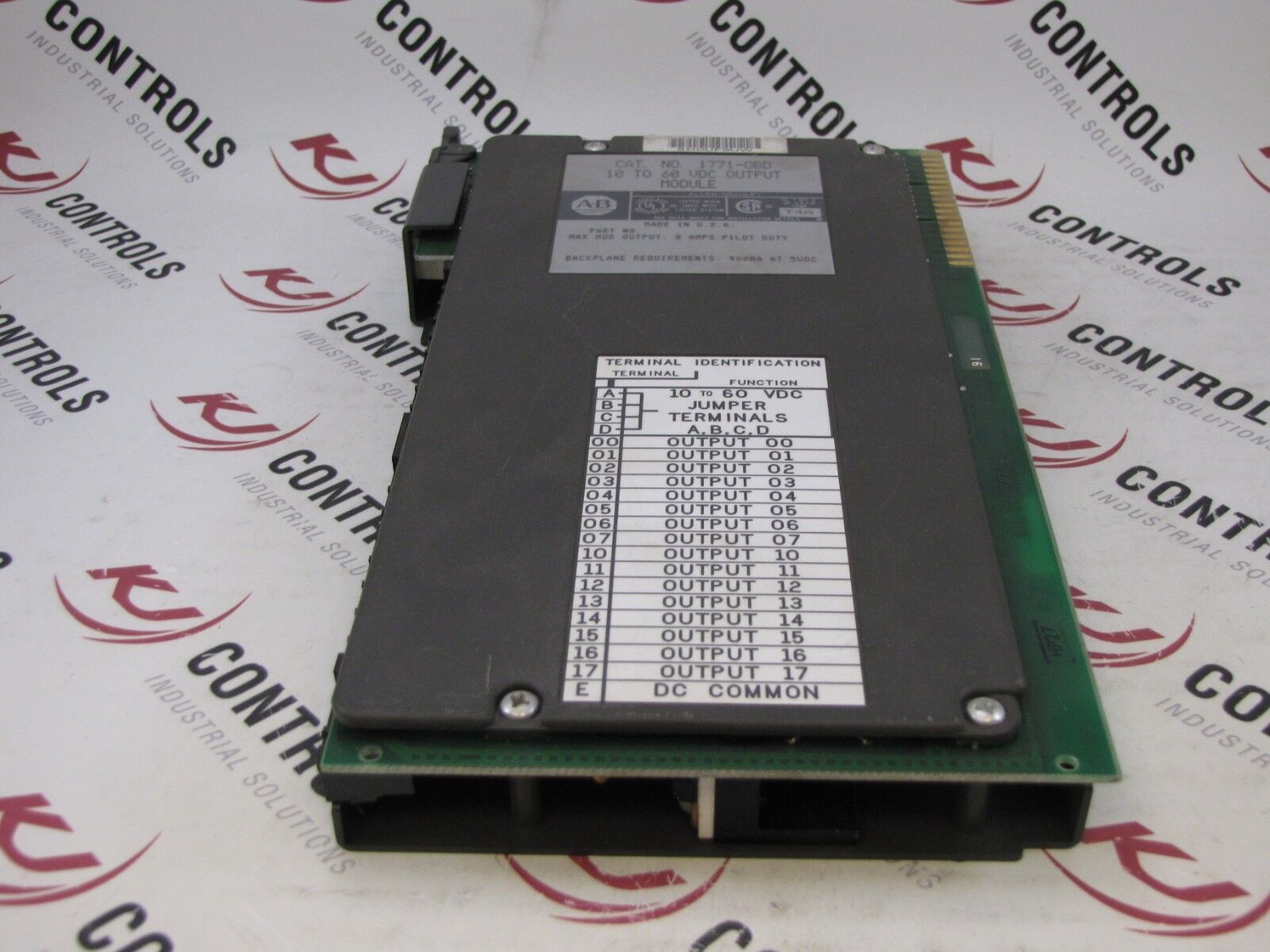 Allen-Bradley 1771-OBD Output Module 8 AMP 16-Point Digital 10-60 VDC