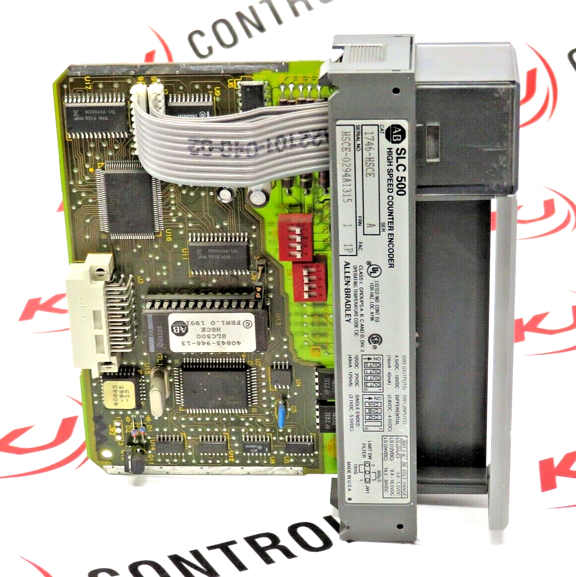 Allen-Bradley SLC500 1746-HSCE Hi-Speed Counter Encoder (No Wire BLK/BRKN Door)