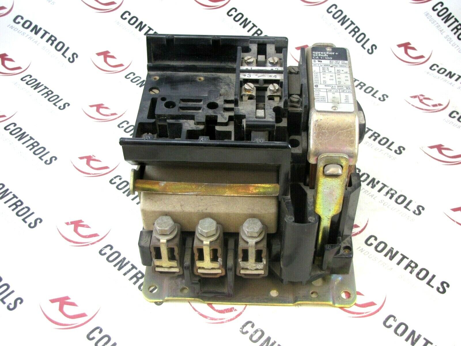 Sprecher & Schuh CA-1-100 Contactor 160A 600VAC