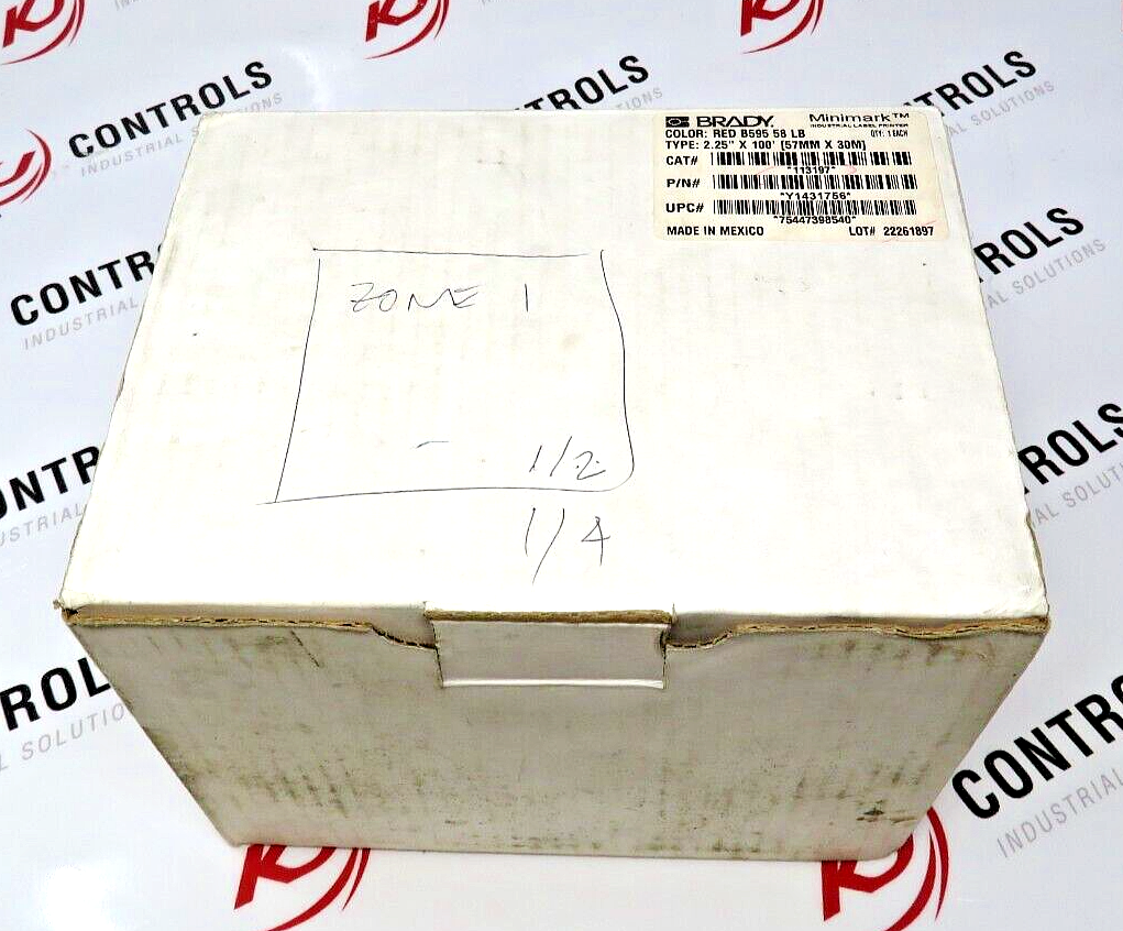 Brady 113197 Red B595 2.25 Inch X 100 Feet Label Cartridge