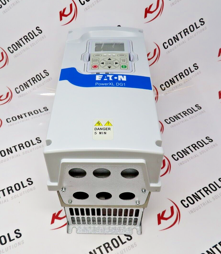 Eaton DG1-342D2FB-C21C Variable Frequency Drive 480VAC 1HP Max 2.2A NEMA1 3PH