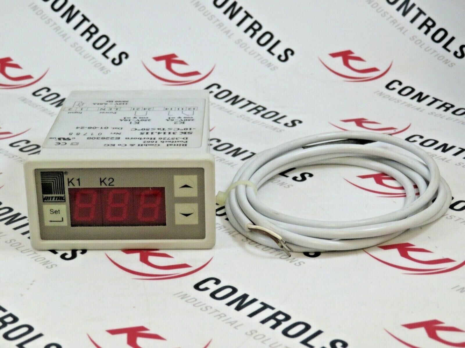 Rittal SK3114.115 Digital Temperature Indicator Controller 115VAC