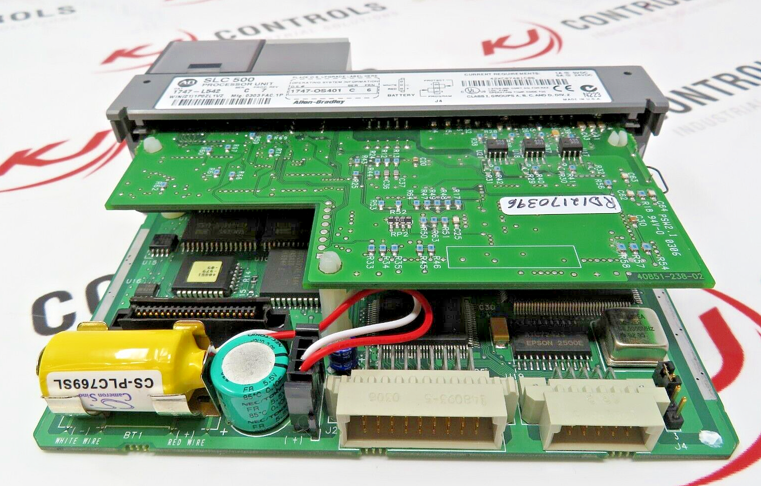 Allen-Bradley 1747-L542 SLC 500 SLC 5/04 32K Processor Controller Unit SER. B/C