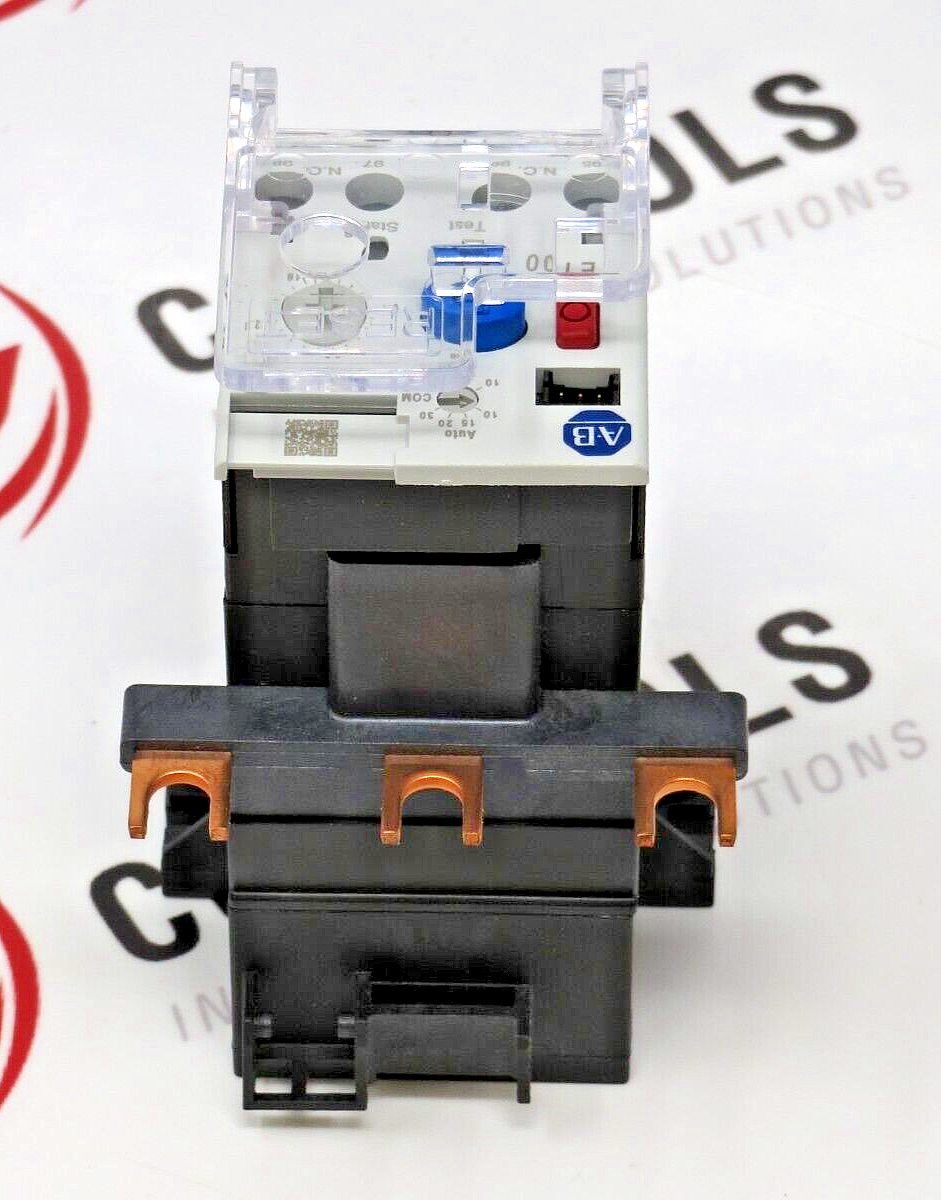 Allen-Bradley 592-1EFDC E100 Overload Relay 3.2-16A Trip Class 10/15/20/30 SER.A