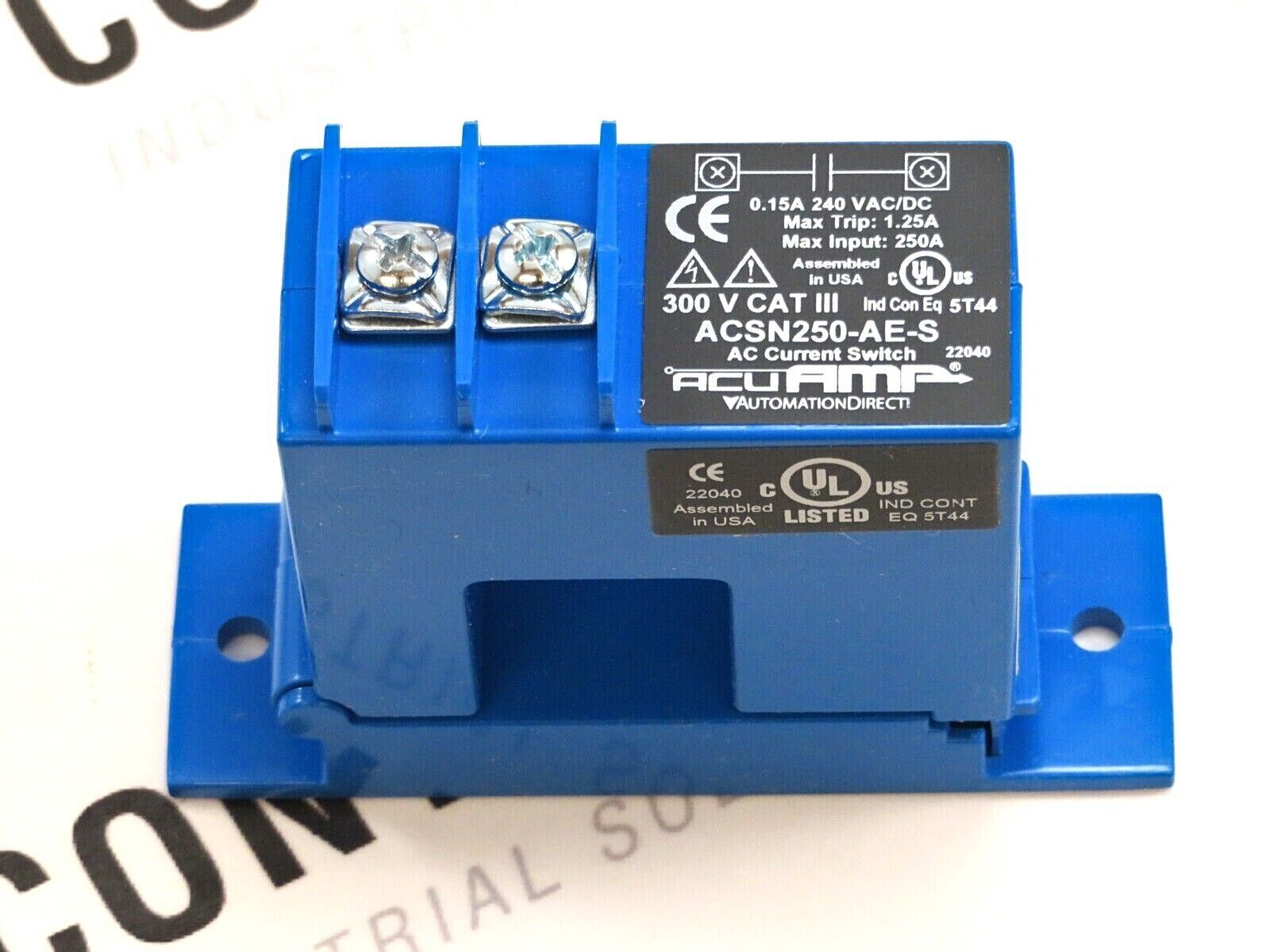 Acuamp ACSN250-AE-S AC Current Switch