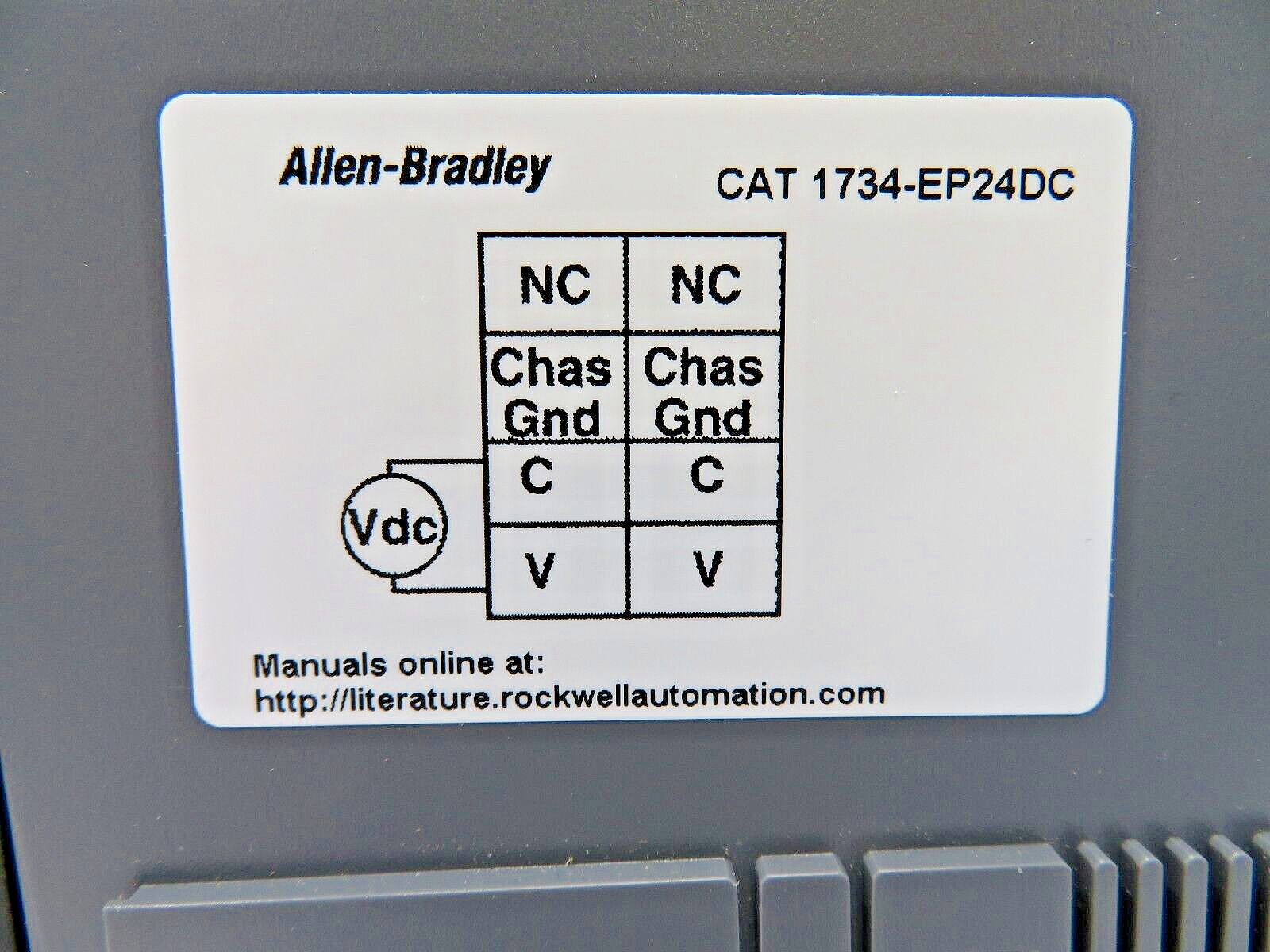 Allen-Bradley 1734-EP24DC Point I/O Extension Power Module SER B DIN Mount