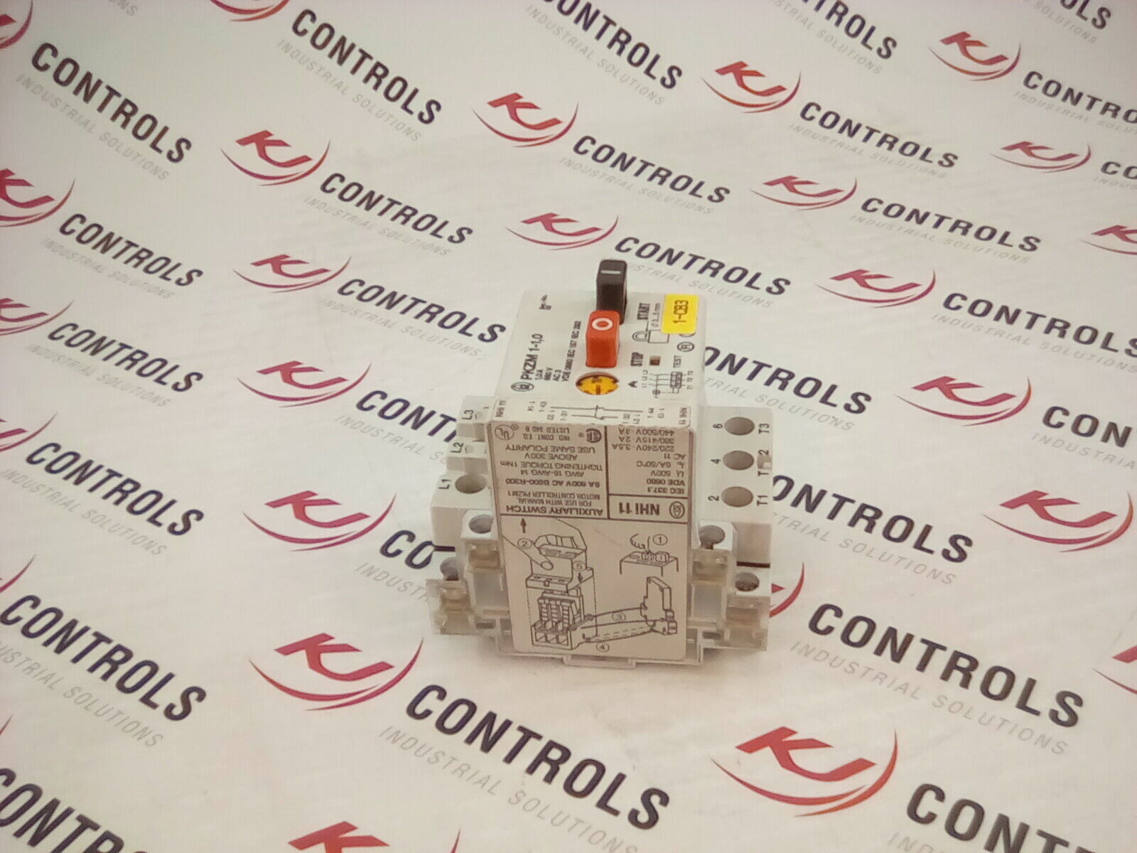 Eaton Klockner Moeller PKZM1-1.0 Manual Motor Starter 0.6-1.0A 660VAC