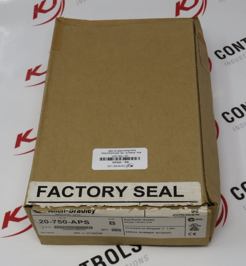 Allen-Bradley 20-750-APS Auxiliary Power Supply Module 24VDC 3A