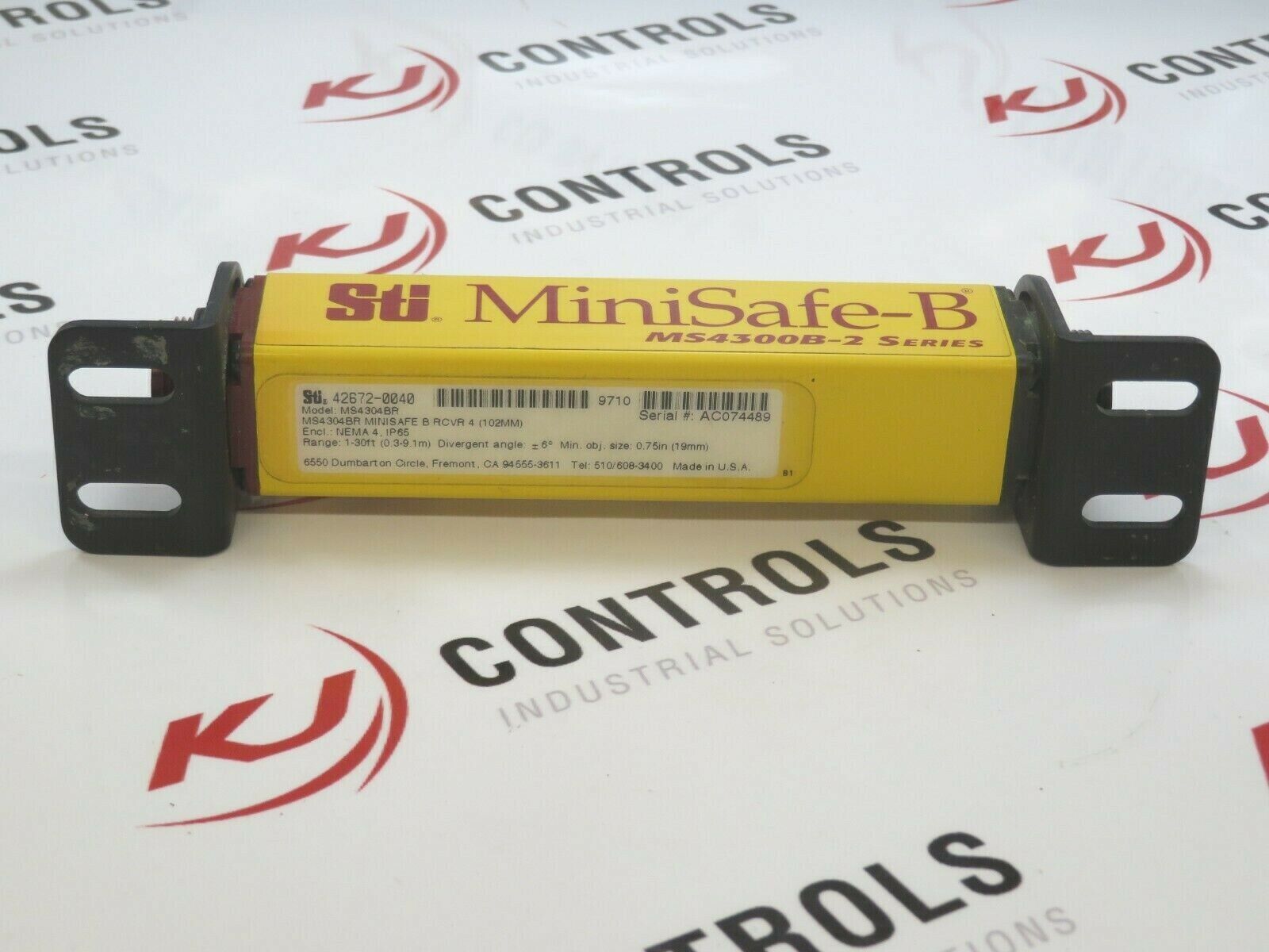 STI MS4304BR MiniSafe Light Receiver Curtain 1-30FT