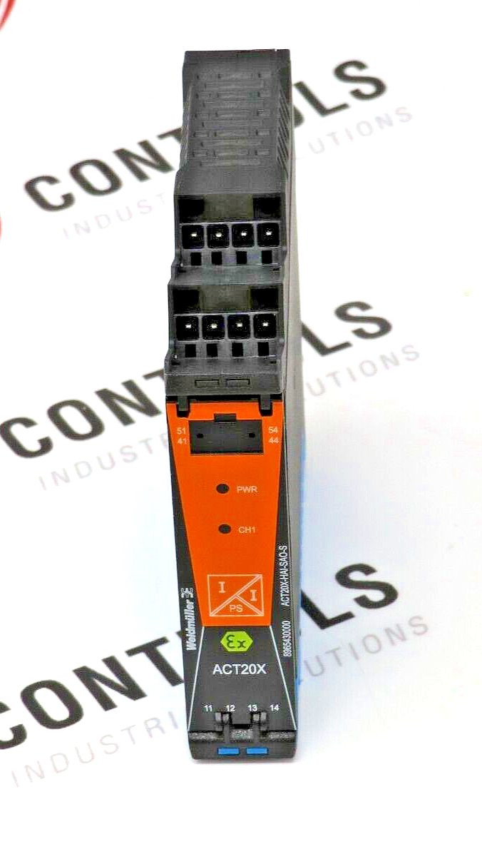 Weidmuller ACT20X-HAI-SAO-S 8965430000 EX Signal Isolating Converter 1- Channel