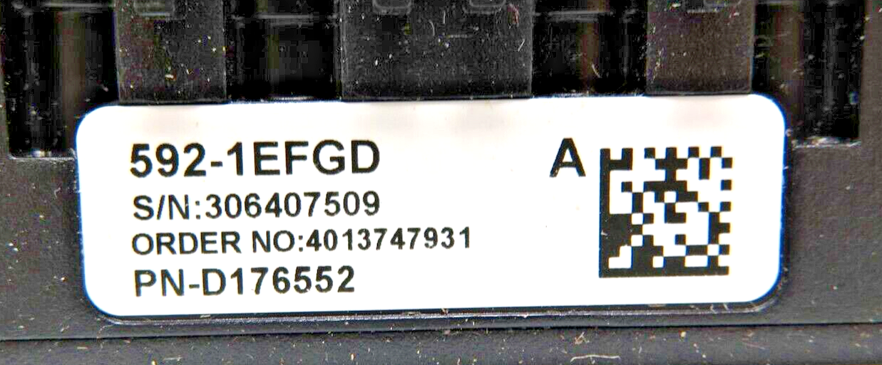 Allen-Bradley 592-1EFGD E100 Overload Relay 20-100A 600V 50/60HZ