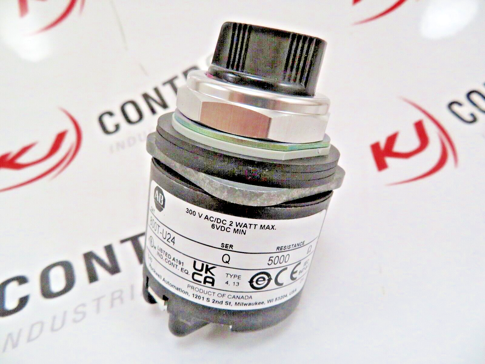 Allen-Bradley 800T-U24 Potentiometer Unit