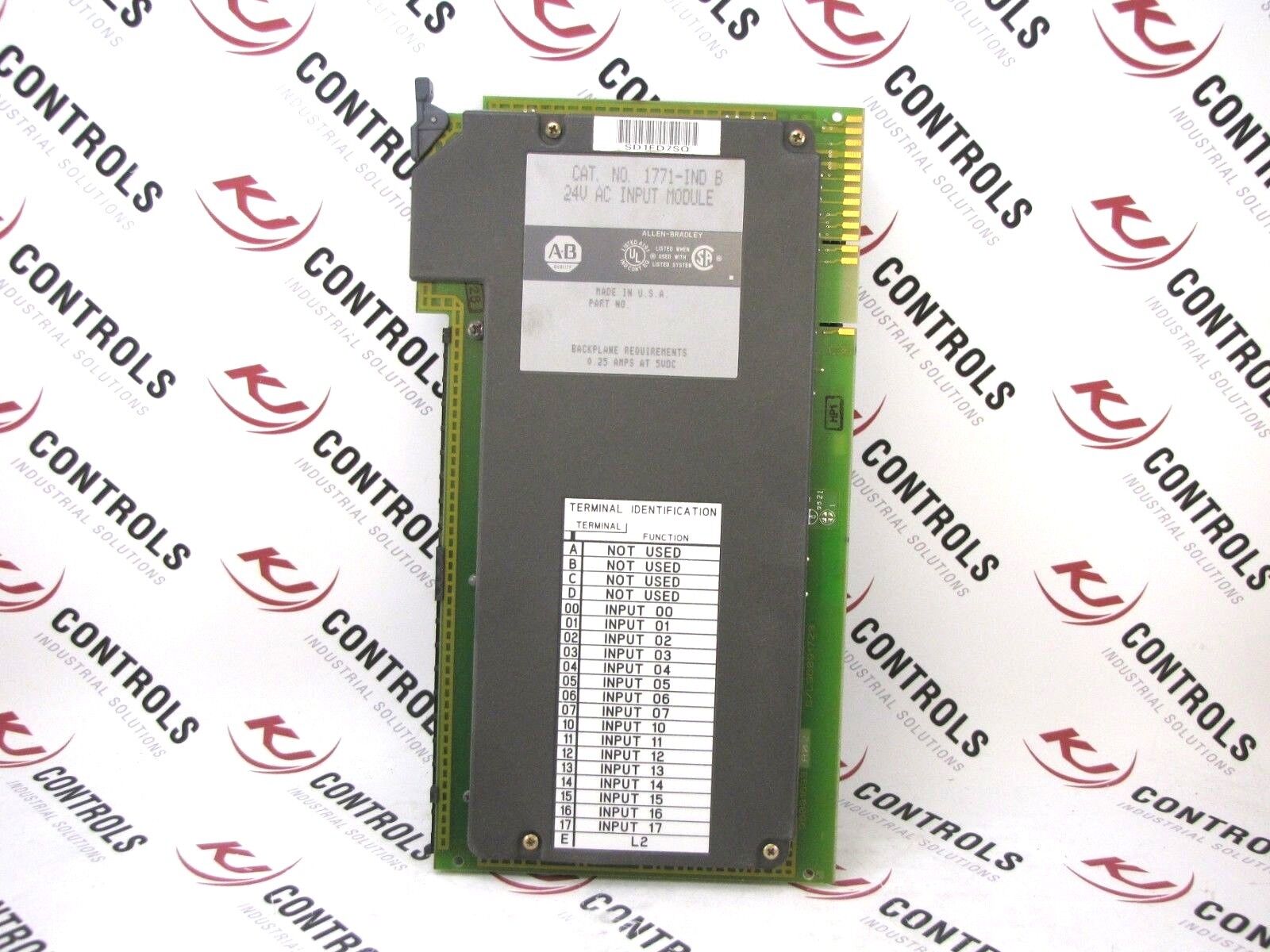 Allen-Bradley 1771-IND Input Module 16-Point 24VAC PLC5
