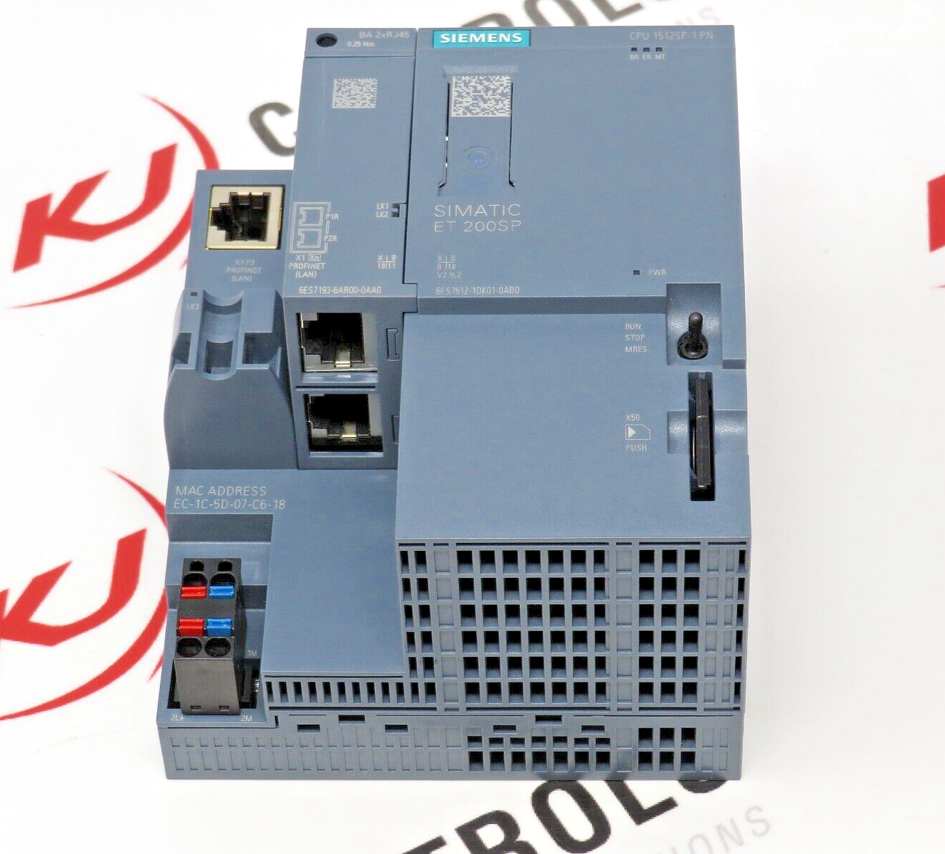 Siemens 6ES7512-1DK01-0AB0 SIMATIC ET 200SP CPU Module