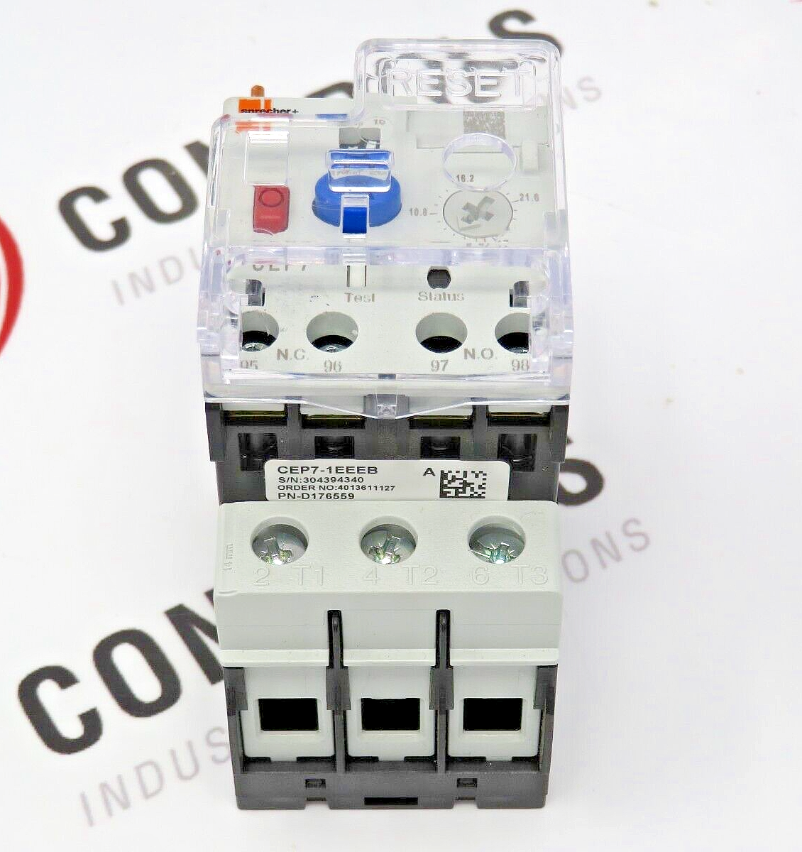 Sprecher + Schuh CEP7-1EEEB Solid-State Overload Relay 5.4-27A Class10/20