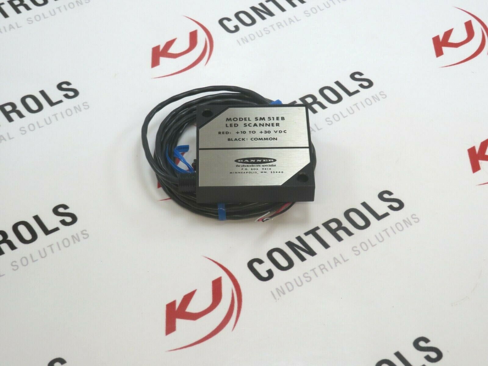 Banner Engineering SM51EB LED Scanner Photoelectric Emitter 10-30VDC 8M Range