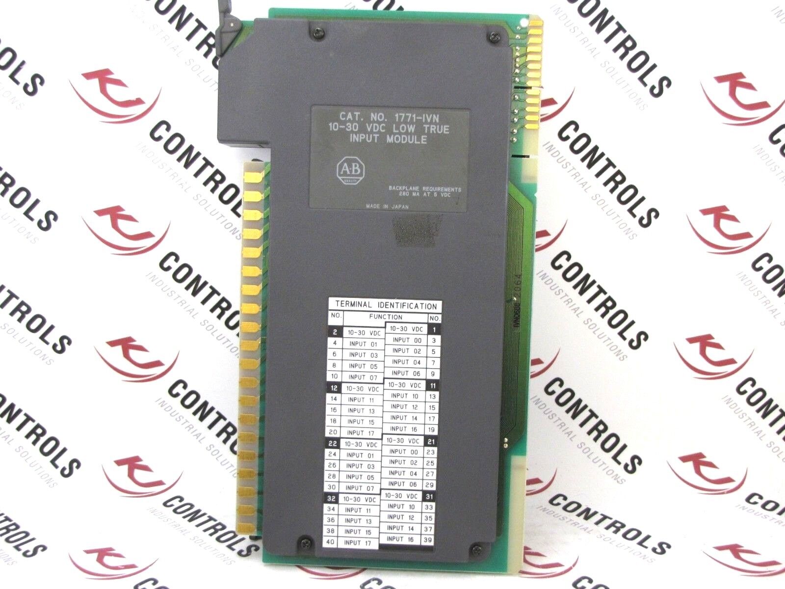 Allen-Bradley 1771-IVN Input Module 32-Point Low True 10-30VDC PLC-5