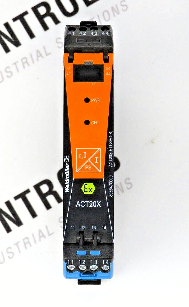 Weidmuller ACT20X-HTI-SAO-S 8965470000 Signal Isolating Converter 1-Channel