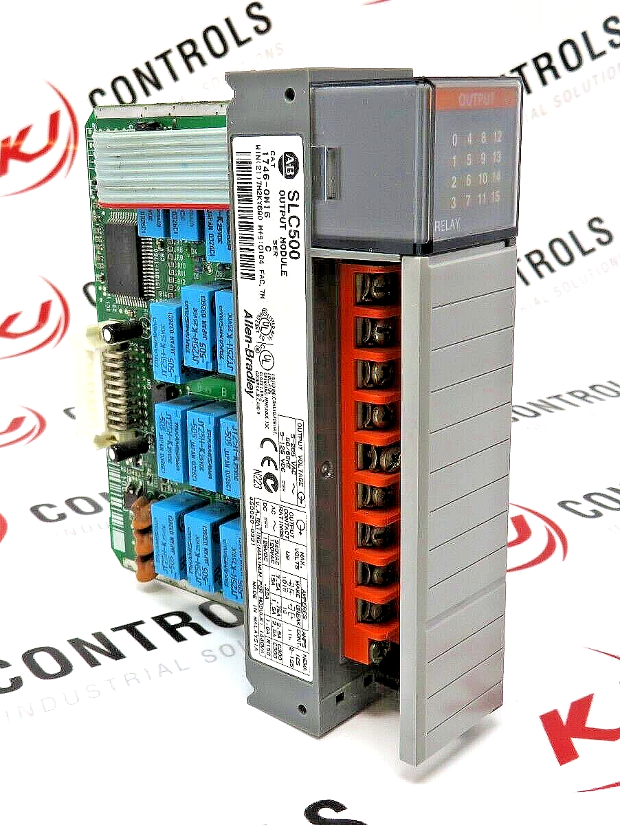 Allen-Bradley 1746-OW16 SLC 500 Digital Contact Output Module Series C