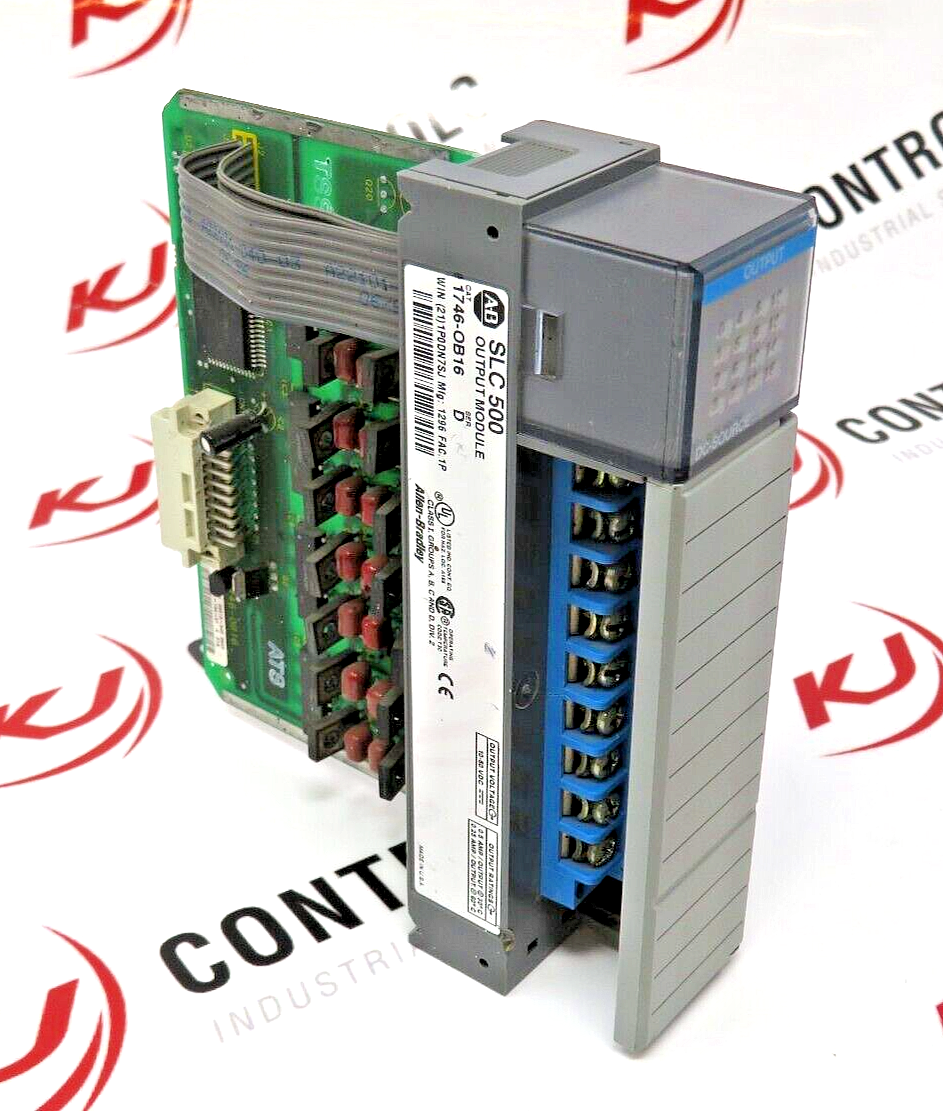 Allen-Bradley 1746-OB16 SLC 500 Discrete 16-24VDC Output Channel Module Series D
