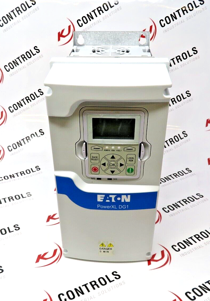 Eaton DG1-342D2FB-C21C Variable Frequency Drive 480VAC 1HP Max 2.2A NEMA1 3PH