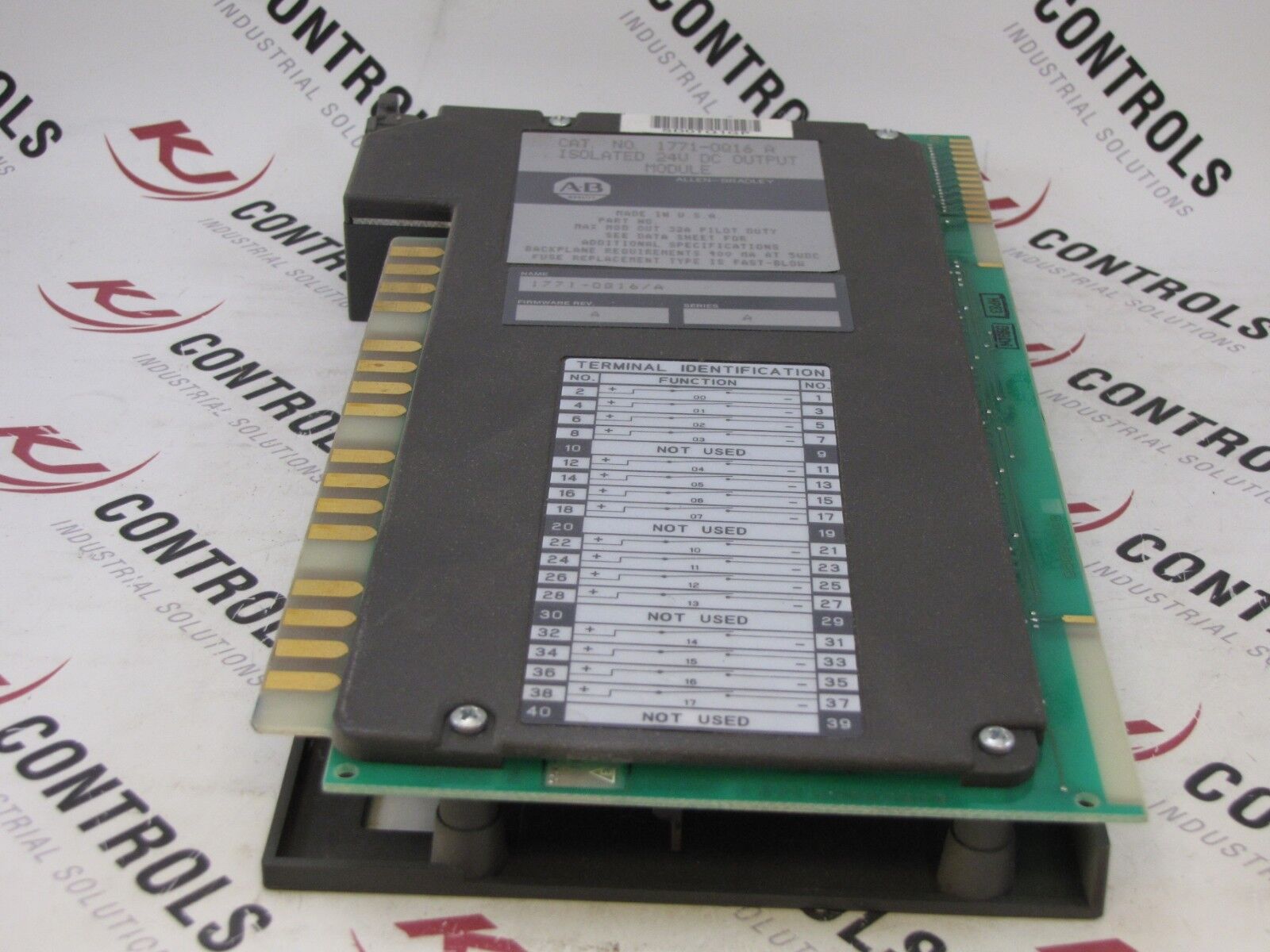 Allen-Bradley 1771-OQ16 Output Module Isolated 10-32VDC PLC-5 Series A