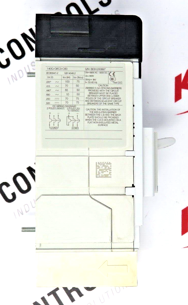Allen-Bradley 140G-G6C3-C60 60A Molded Circuit Breaker 65kA@480V