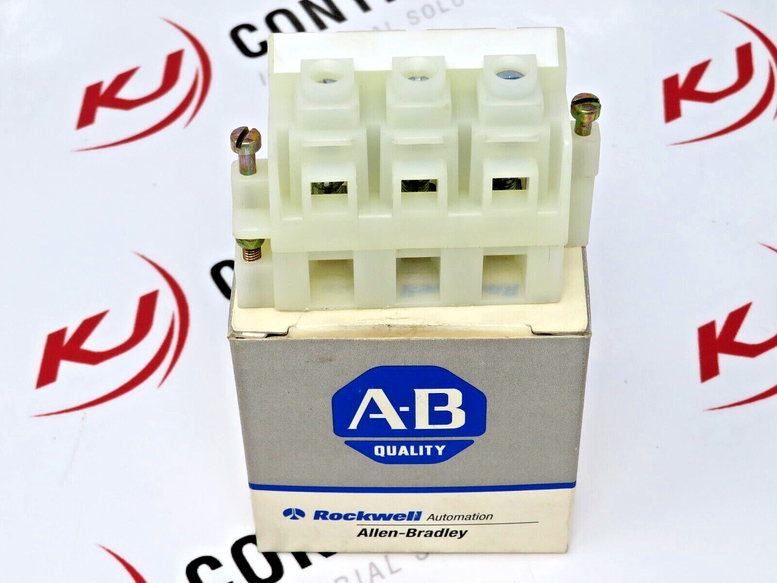 Allen-Bradley 1492-ED103 Panel Mount Terminal Block 3-Pole 60A 600VAC NEMA/EEMAC