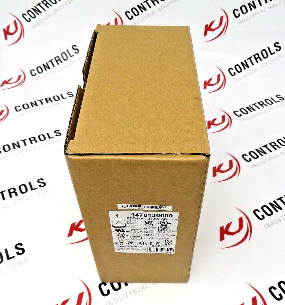 Weidmüller 1478130000 PRO MAX 240W 24V 10A DIN Rail Power Supply Unit 24 V/DC