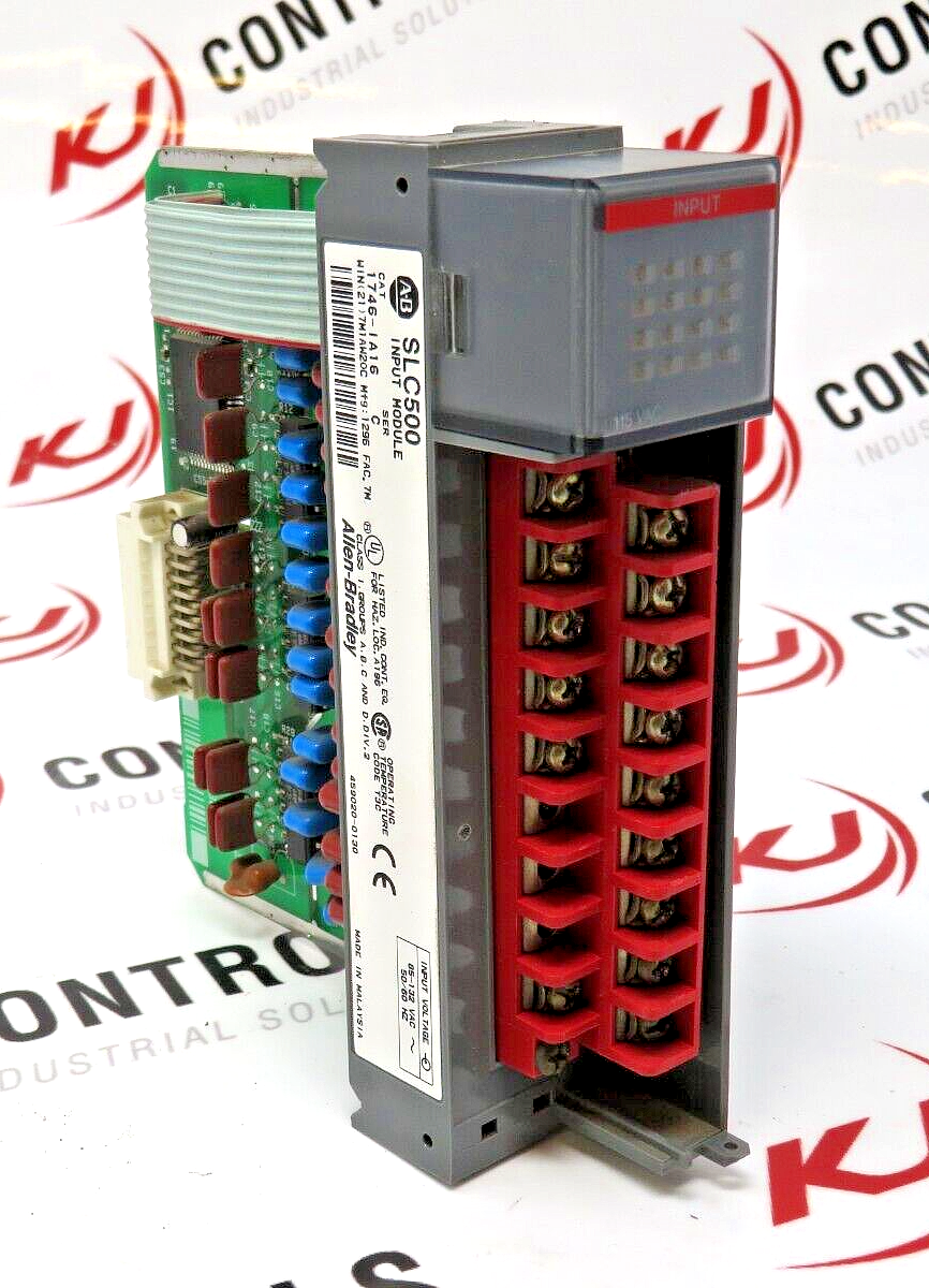 Allen-Bradley 1746-IA16 SLC 500 16-PT AC Input Module Series B/C *No Front Door*