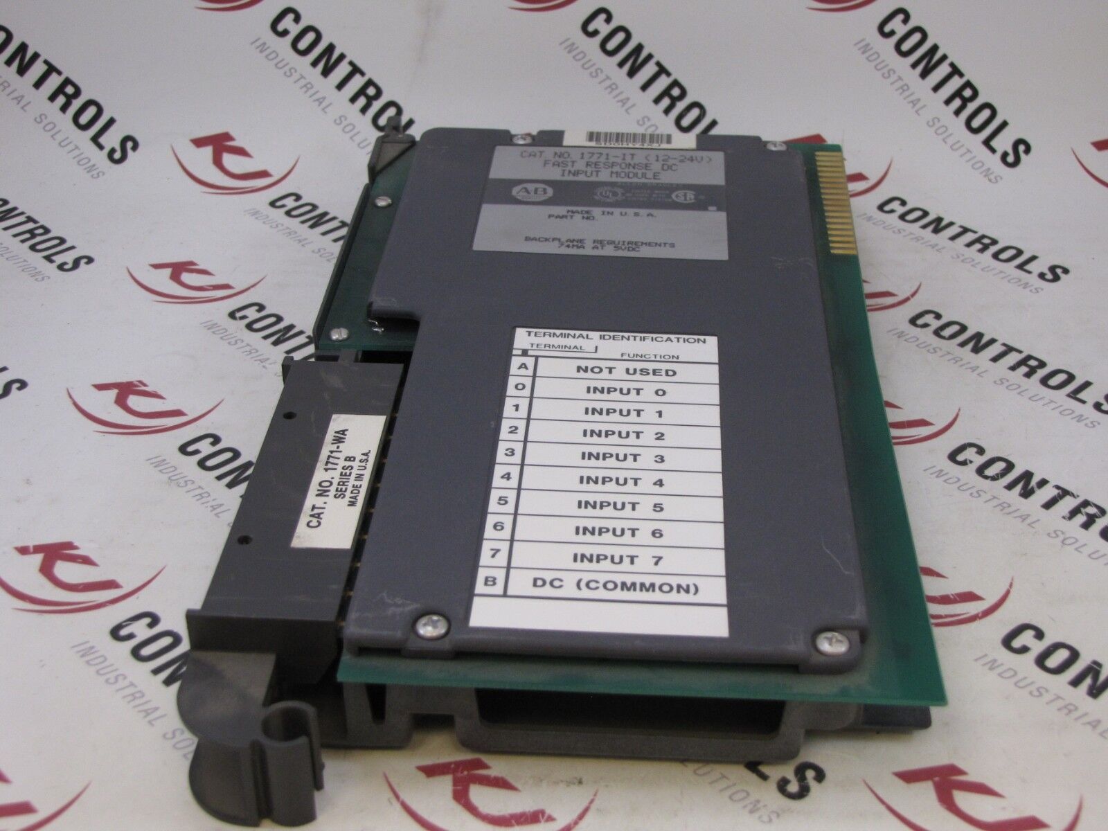 Allen-Bradley 1771-IT Input Module DC 12-24VDC 8-Point Fast Response PLC-5