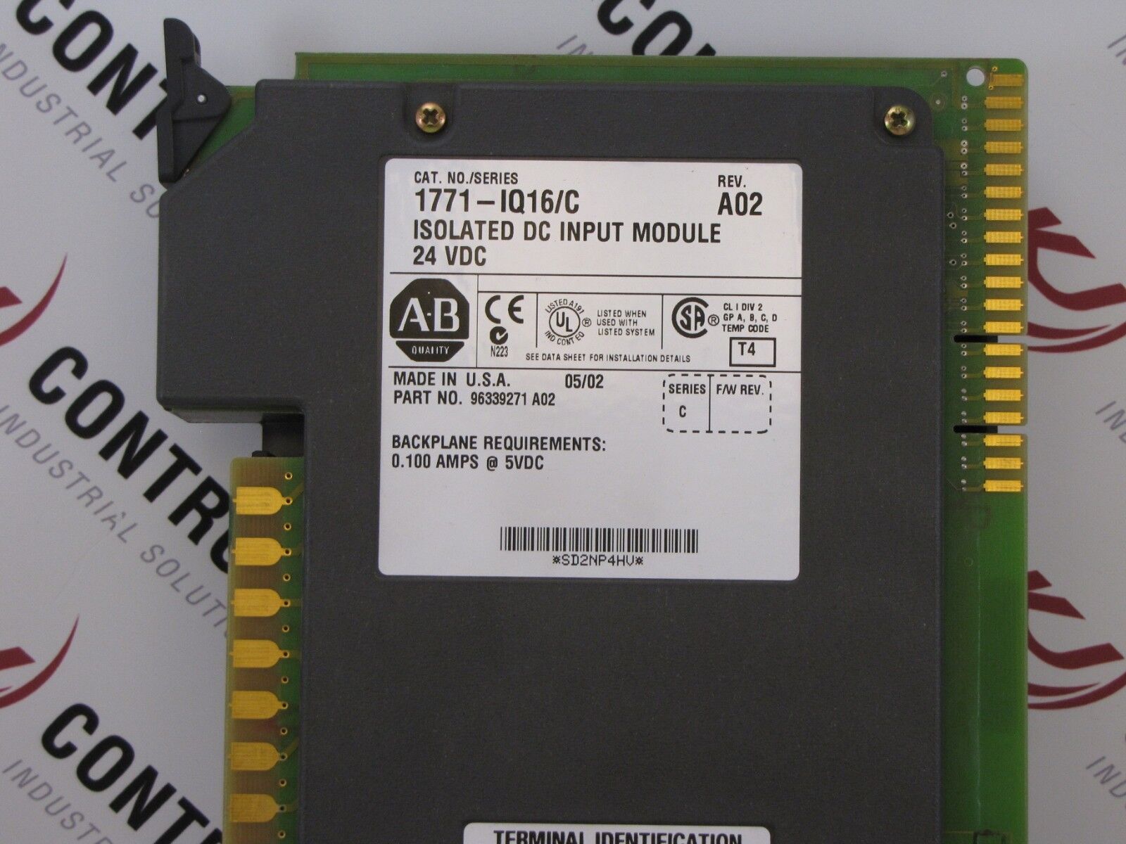 Allen-Bradley 1771-IQ16 Input Module Digital 16-Point Isolated 10-32VDC