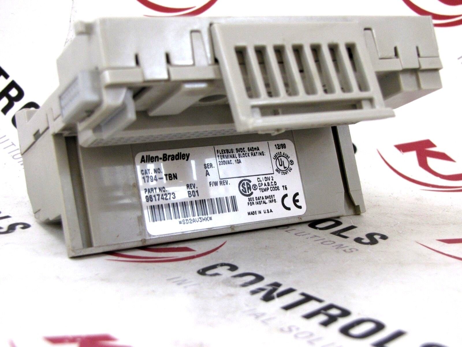 Allen-Bradley 1794-TBN Terminal Base 2 Wire FLEX I/O 10AMP 230VAC