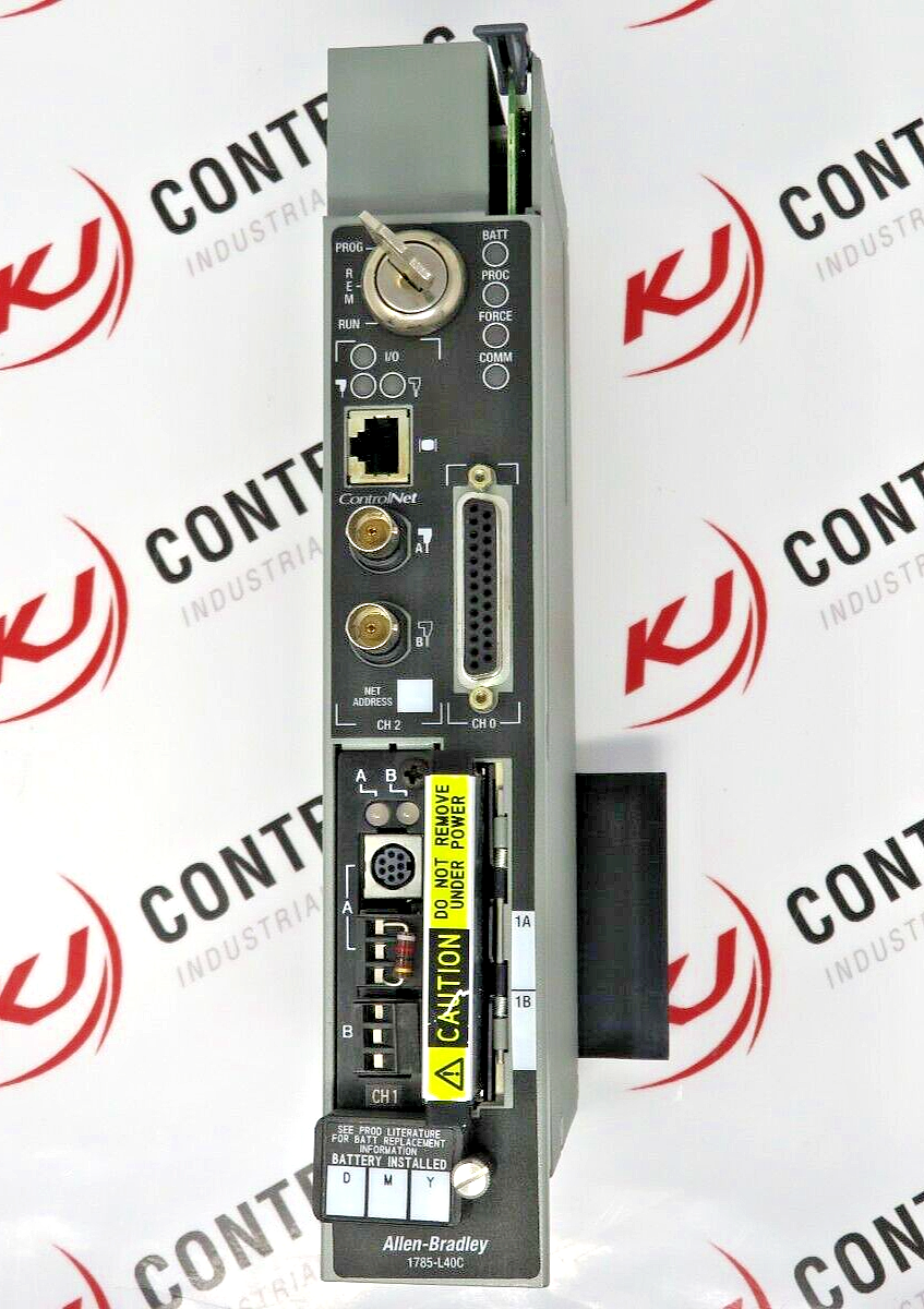 Allen-Bradley 1785-L40C15 Controlnet PLC-5/40 Processor Module PGM Controller