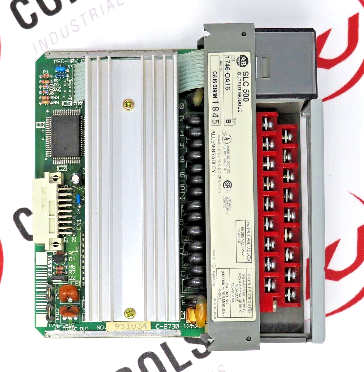 Allen-Bradley 1746-OA16 SLC 500 Digital AC Output Module Series B/C/D