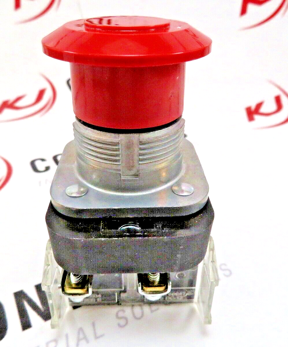 Allen-Bradley 800T-FX6A5 Red 30mm Push-Pull Pilot Device