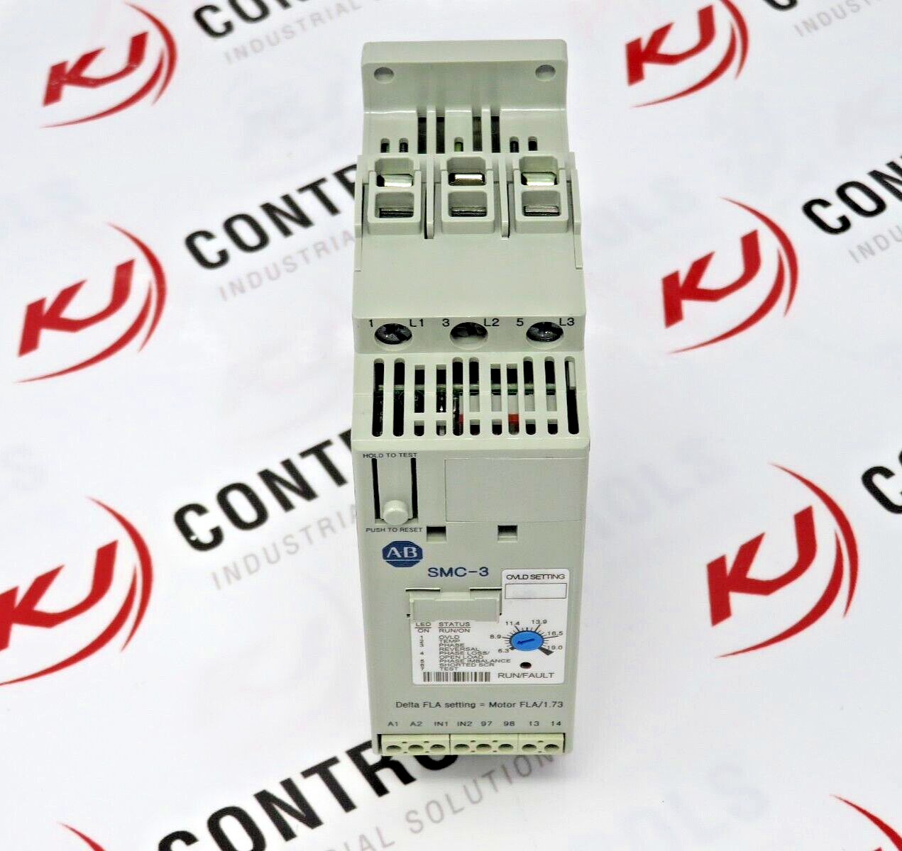 Allen-Bradley SMC-3 150-C19NBR Soft Starter Smart Motor Controller 19A 480VAC