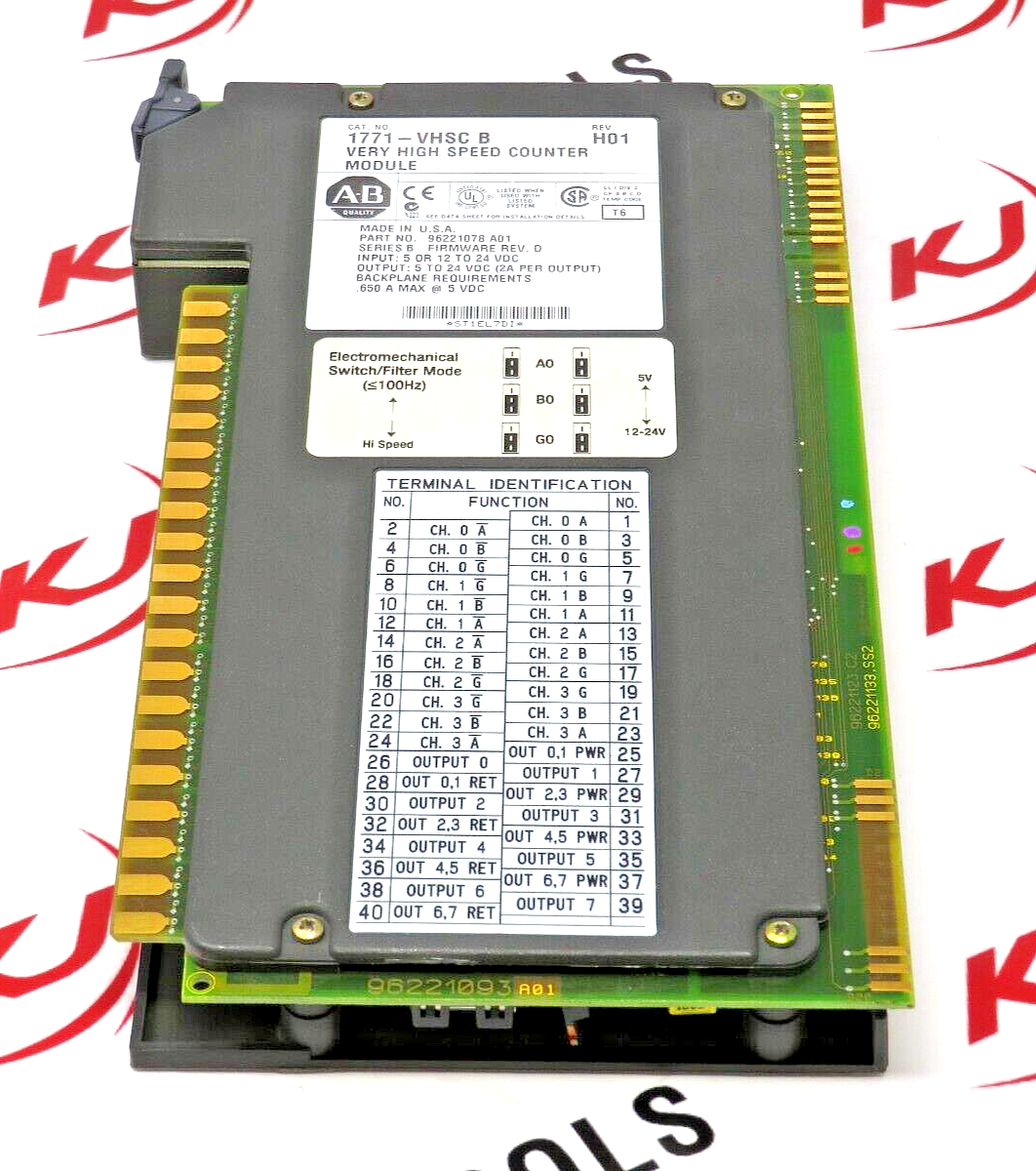 Allen-Bradley 1771-VHSC PLC-5 Series B Very High Speed Counter Module