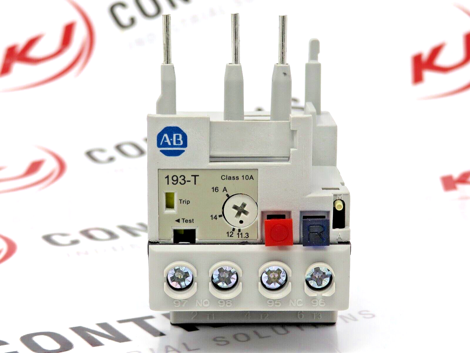 Allen-Bradley 193-T1AC16 Thermal Overload Relay 11.3 to 16.0 AMP Setting Range