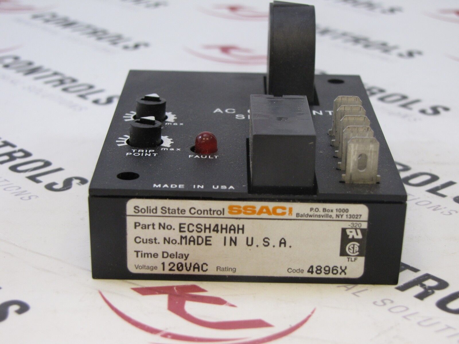 Solid State Control SSAC ECSH4HAH AC Current Sensor 120VAC